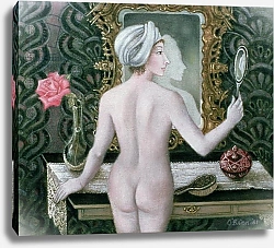Постер О'Брайен Патрисия (совр) Girl before the Mirror