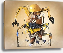 Постер Строительные инструменты и оборудование