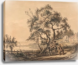 Постер Сэндби Поль The Gypsy Fortune-Teller