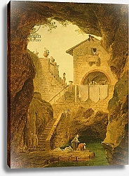 Постер Робер Юбер The Fountain under the Grotto