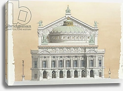 Постер Калдор Андрас Opera Garnier, Paris, France, 1990