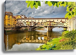 Постер Италия. Флоренция. Мост Понте-Веккьо