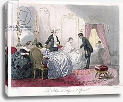 Постер Комте-Каликс Франсуа Le Salon de loge a l'Opera, from 'Journal les Modes Parisiennes', printed in Paris