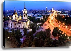 Постер Украина, Донецк, вид города