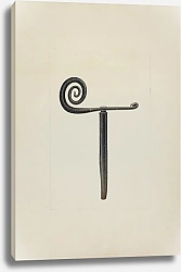 Постер Школа: Американская 20в. Застежка для жалюзи