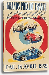 Постер Гашон Жан Grands Prix de France