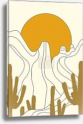 Постер Засушливый закат