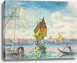 Постер Кросс Анри Sailboats on Giudecca or Venice, Marine; Barques a voiles sur la Giudecca or Venise, Marine, 1903-1905