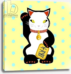 Постер Хантли Клэр (совр) Maneki Neko Lucky Cat