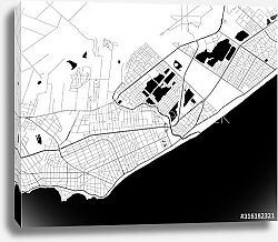 Постер План города Пассо-Карраско, Уругвай