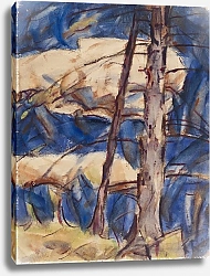 Постер Рольфс Кристиан Голые хвойные деревья