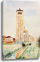 Постер Гилберт Касс The Tower, Cathedral of Torcello