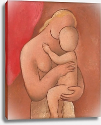 Постер Галанда Микулаш Мать с ребенком