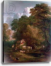 Постер Гейнсборо Томас The Market Cart, 1786