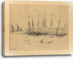 Постер Энсор Джеймс Шлюпы