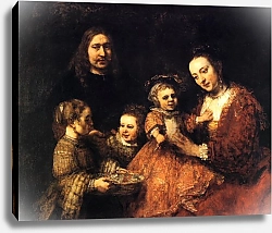 Постер Рембрандт (Rembrandt) Семейный портрет 7