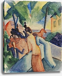 Постер Маке Август Приветствие