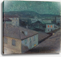 Постер Мунк Эдвард Ночь в Ницце