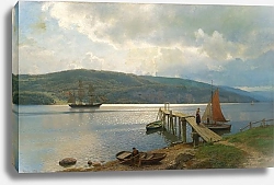 Постер Гуде Ханс Причал В Фесте, Недалеко от Мосса