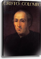Постер Школа: Итальянская 16в. Portrait of Christopher Columbus 3