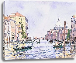 Постер Бойт Эдвард Венеция, послеобеденный отдых на Большом канале