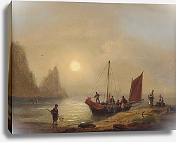 Постер Луни Томас Fisherfolk on the Coast