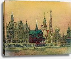 Постер Рой Пьер-Марсель Palais d’Italie, de Norvège, d’Allemagne, d’Espagne et Roumanie