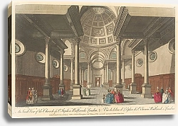 Постер Баулес Томас 3 An Inside View of the Church of St. Stephen Walbrooke London