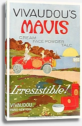 Постер Неизвестен Vivaudous's Mavis Cream face powder talc