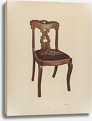 Постер Нельсон Лела Side Chair