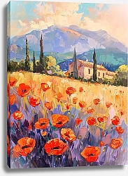 Постер New day begins in bloom