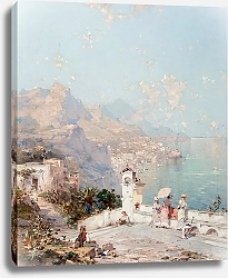Постер Унтербергер Франц The Amalfi coast