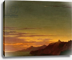 Постер Козенс Александр Close of the Day: Sunset on the Coast, c.1768-75