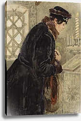 Постер Смирнов Борис Васильевич Sunday Morning before Mass.