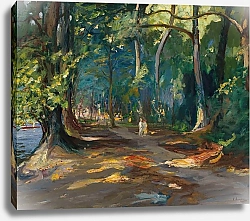 Постер Лавери Джон Тропинка у реки, Мейденхед