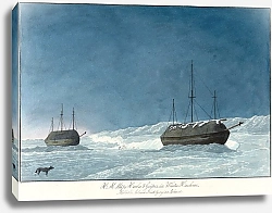 Постер Смит Чарльз Гамильтон H. M. Ships Hecla and Griper in Winter Harbour