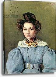 Постер Коро Жан (Jean-Baptiste Corot) Marie Louise Sennegon, 1831