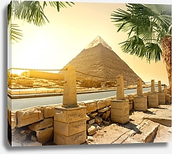 Постер Дорога к пирамидам
