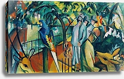 Постер Маке Август Зоологический сад I