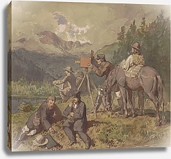 Постер Герсон Войцех In the Tatra Mountains. Trip of artists to Smreczyński Staw lake.