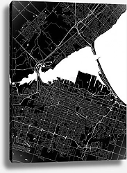 Постер План города Гамильтон, Канада