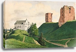 Постер Дмоховский Винцентий Ruins of the Nowogródek [Navahrudak] Castle