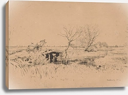 Постер Панкевич Юзеф The Pinsk Canal in Polesie I