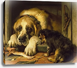 Постер Лэндсир Эдвин Сомнительные крошки