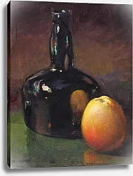 Постер ХолмсУильям Still Life-Apples and Bottle