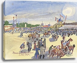 Постер Ласке Оскар Pferderennen in der Freudenau