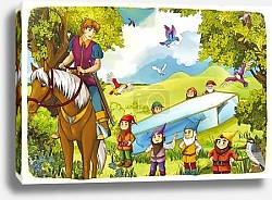 Постер The sketch coloring page, 