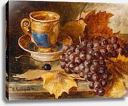 Постер Клевер Юлий Младший Натюрморт с виноградом