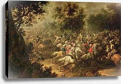 Постер Куртуа Жак Battle of the cavalrymen