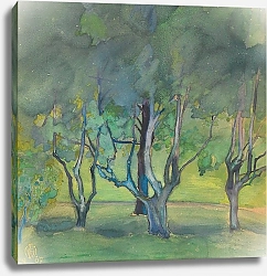 Постер Вестфален Эльза Зеленые деревья